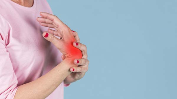 Close Up Woman Holding Her Painful Wrist 23 2148032353